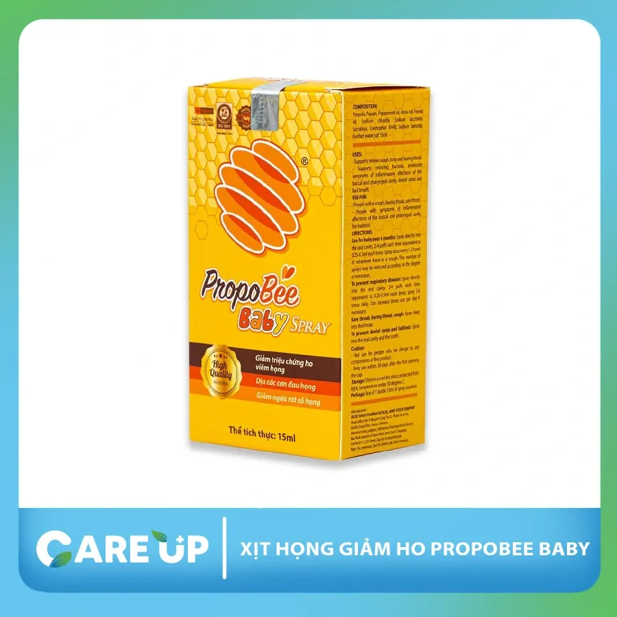 Xịt họng giảm ho PROPOBEE BABY