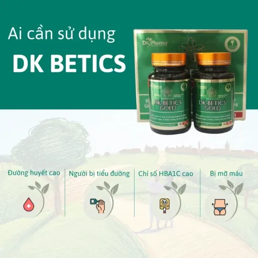 Viên tiểu đường DK-Betics Gold