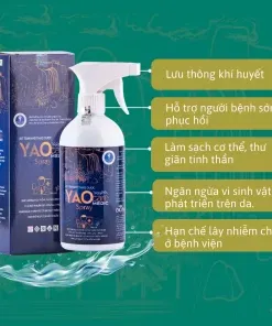 Xịt tắm khô thảo dược Yaocare medic spray