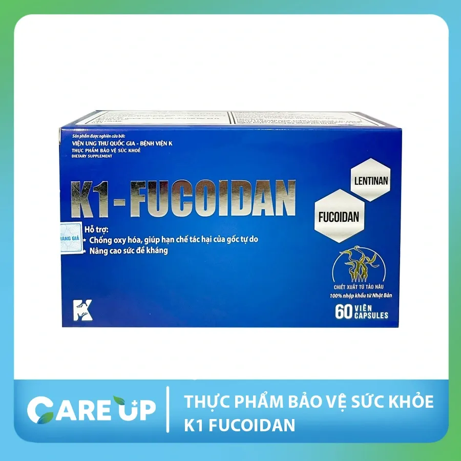 Thực phẩm bảo vệ sức khỏe K1 Fucoidan