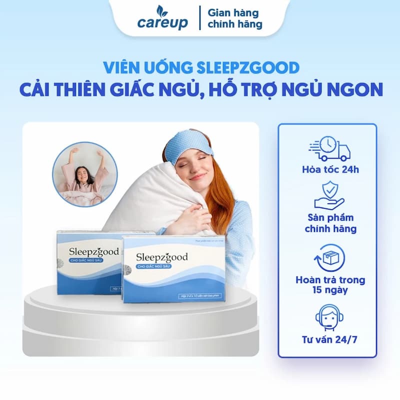 Thực phẩm cải thiện giấc ngủ SleepzGood