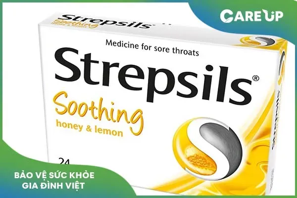 4 Thông tin chi tiết về viên ngậm đau họng Strepsils