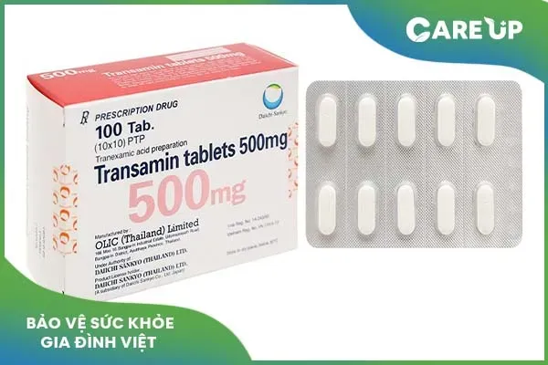 6 Điều bạn cần biết về thuốc Transamin 500mg