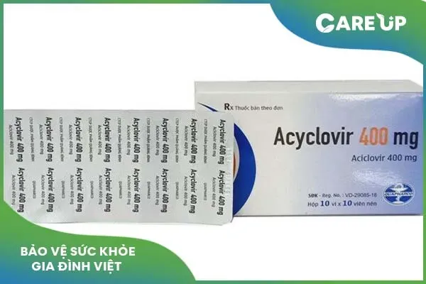 Acyclovir 400mg – Thuốc kháng virus hiệu quả