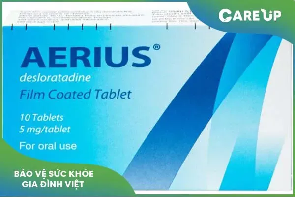 Aerius 5mg: Thuốc điều trị dị ứng hiệu quả cho mọi lứa tuổi