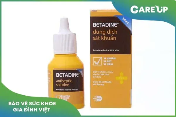 Betadine: Thuốc sát trùng phổ biến dành cho mọi gia đình