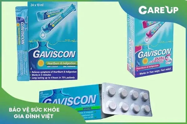 Cách sử dụng thuốc Gaviscon để điều trị trào ngược dạ dày