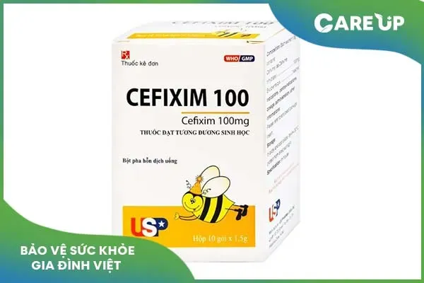 Cefixim 100mg kháng sinh điều trị nhiễm khuẩn hiệu quả