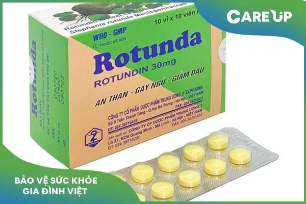 Cơ chế thuốc Rotunda điều trị mất ngủ và cách sử dụng hiệu quả