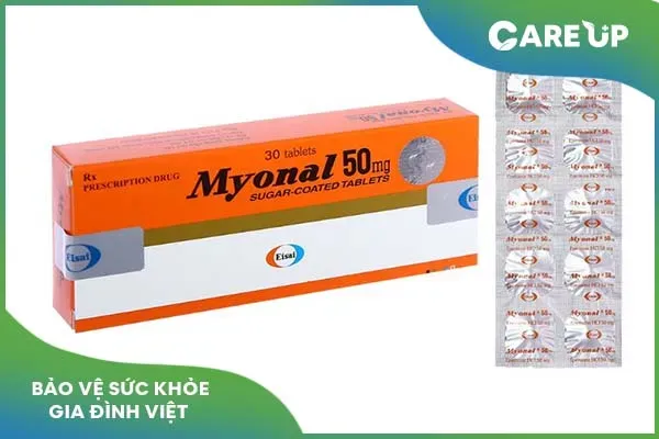 Công dụng của thuốc Myonal 50mg và những lưu ý khi dùng