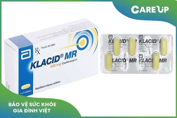 Công dụng và cách dùng thuốc Klacid