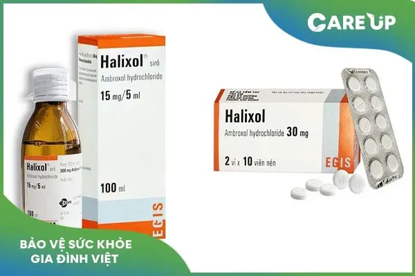 Halixol: Tác dụng và những lưu ý khi sử dụng