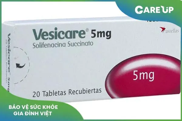 Liều dùng và cách sử dụng của thuốc Vesicare 5mg