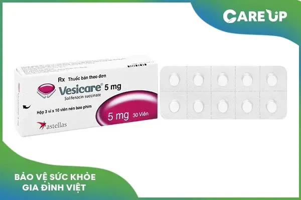 Liều dùng và cách sử dụng của thuốc Vesicare 5mg