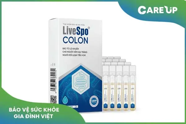 Livespo colon: Men vi sinh hỗ trợ điều trị viêm đại tràng