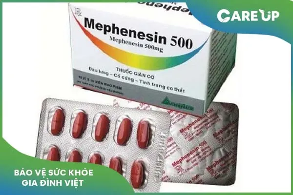 Mephenesin: Công dụng, cách sử dụng và lưu ý