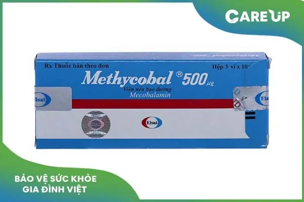 Methycobal 500mg điều trị bệnh lý thần kinh ngoại biên