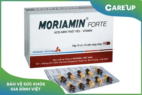 Những điều cần biết khi sử dụng Moriamin Forte