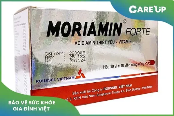 Những điều cần biết khi sử dụng Moriamin Forte