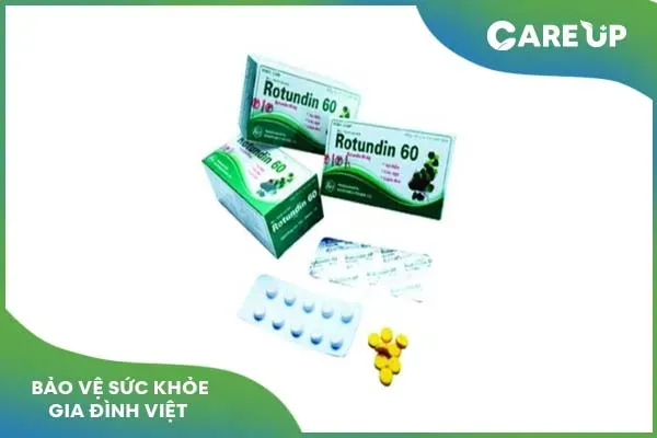 Những điều cần chú ý khi sử dụng thuốc Rotundin 60mg