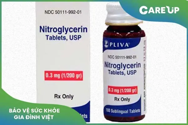 Những điều cần lưu ý khi sử dụng thuốc tim mạch Nitroglycerin