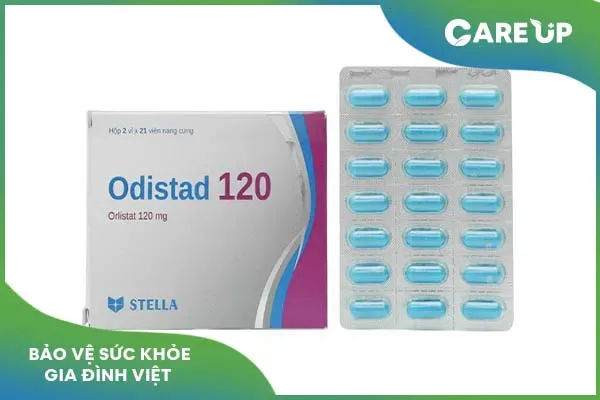 Odistad 120: Thuốc hỗ trợ giảm cân, điều trị bệnh béo phì