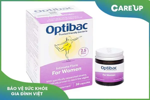 Optibac: Cân bằng hệ vi sinh, bảo vệ sức khỏe phụ khoa