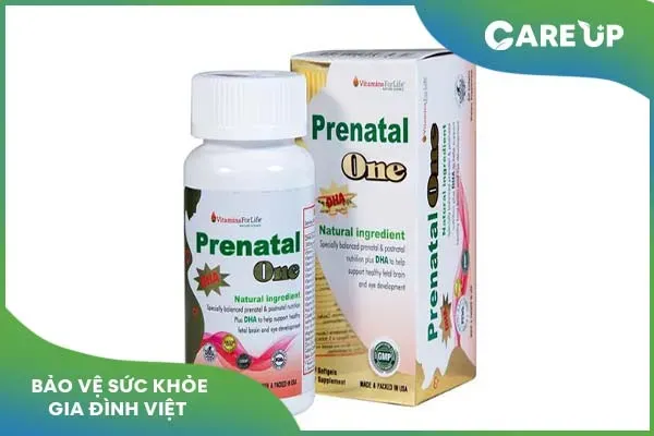 Prenatal one: Viên uống bổ thai cung cấp DHA và vitamin