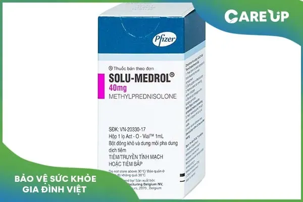 Quy trình an toàn khi sử dụng bột pha tiêm Solu-Medrol 40mg