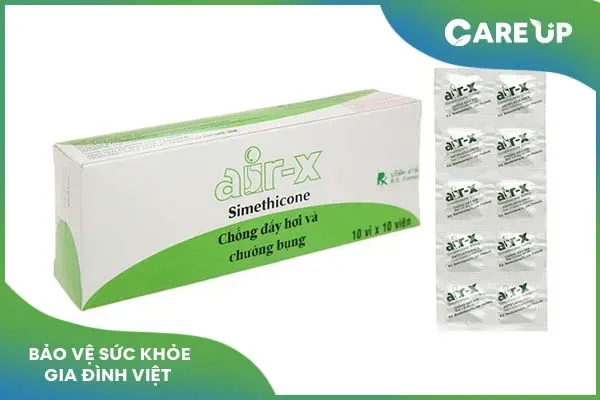 Simethicone – Dược chất dùng cải thiện triệu chứng đầy hơi