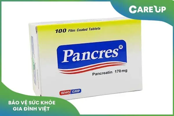 Sử dụng Pancres 170mg điều trị vấn đề rối loạn tiêu hóa