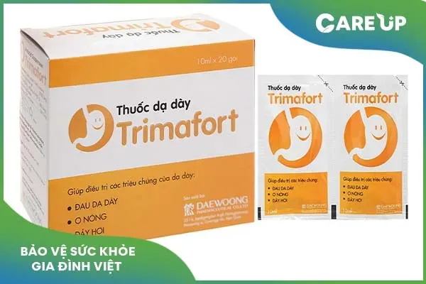 Thuốc dạ dày Trimafort: Công dụng, liều dùng và lưu ý