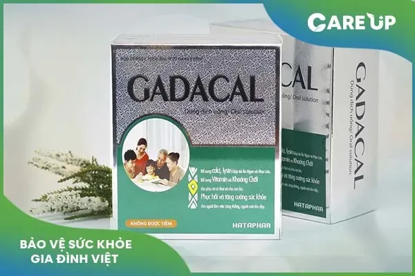 Thuốc Gadacal 10ml và những lưu ý quan trọng khi sử dụng