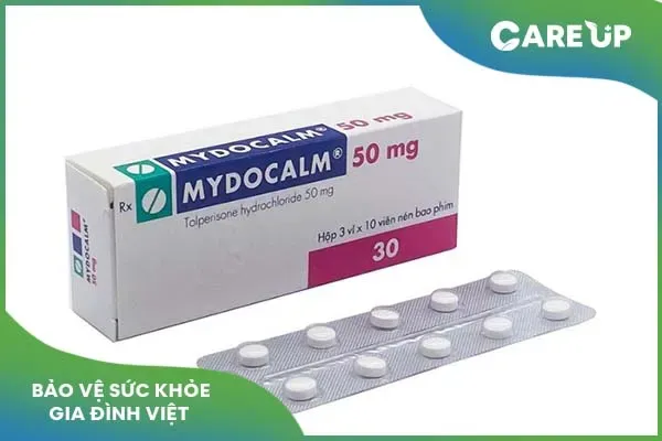 Thuốc giãn cơ Mydocalm: Cơ chế hoạt động và lưu ý sử dụng