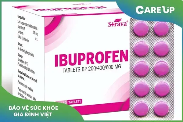 Thuốc hạ sốt Ibuprofen cho người lớn