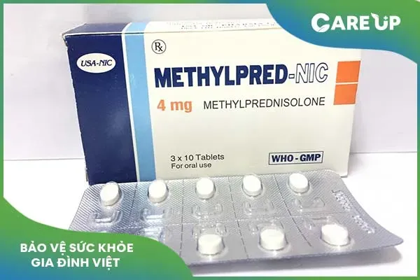 Thuốc kháng viêm Methylpred 4mg: Vai trò trong điều trị viêm khớp