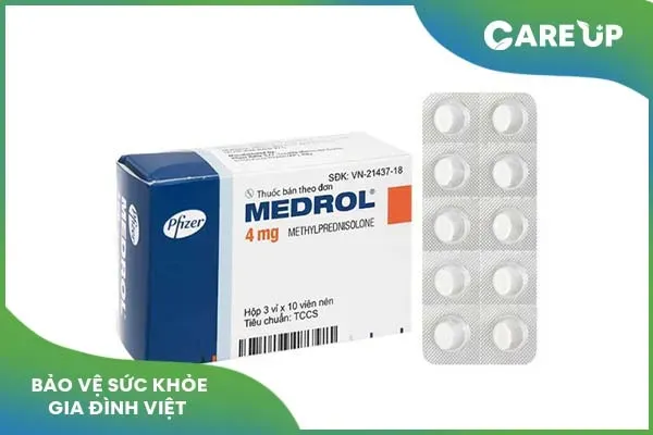 Thuốc Medrol 4mg: Cách sử dụng, tác dụng phụ và cách bảo quản