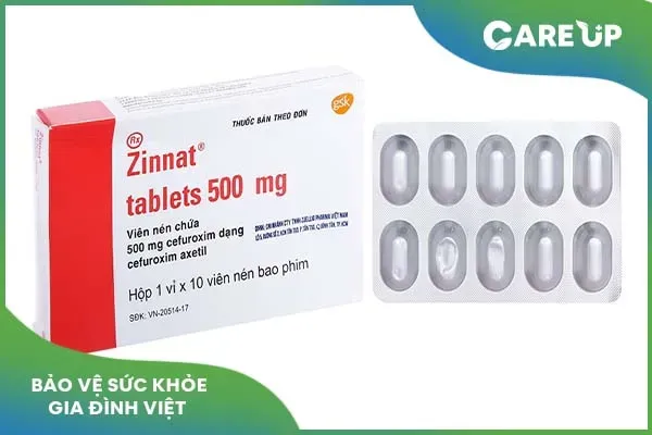 Thuốc Zinnat 500mg: Chỉ định, liều dùng và cách sử dụng