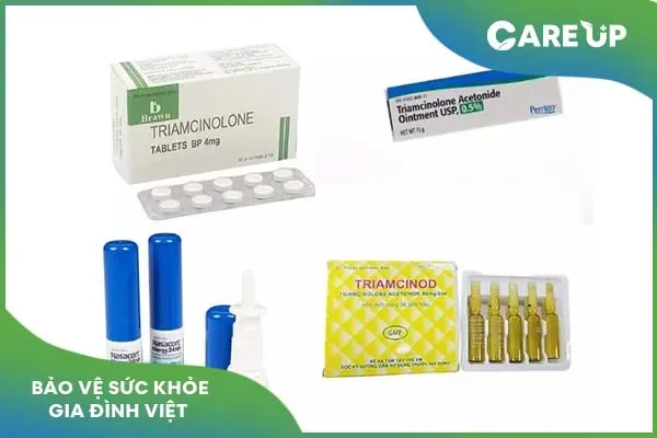 Triamcinolone: Thuốc chống viêm hiệu quả cho nhiều bệnh lý