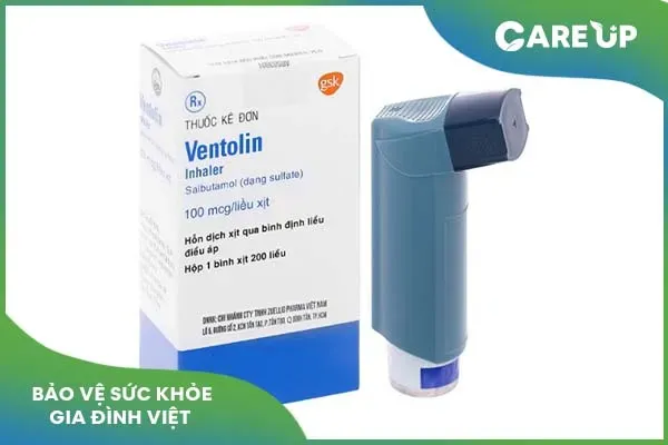 Ventolin xịt: Công dụng, cách dùng và lưu ý khi sử dụng