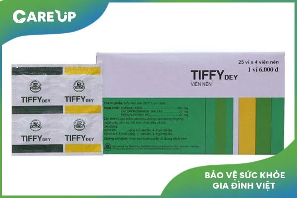 Bé bị cảm cúm uống Tiffy và những điều cần đặc biệt lưu ý