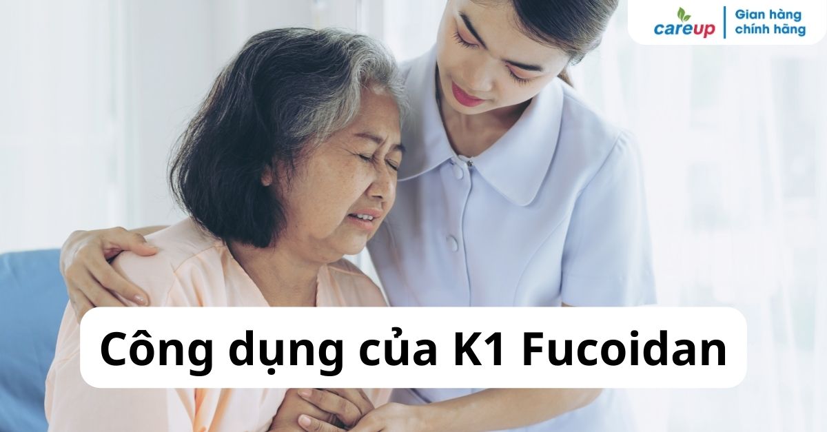 Công dụng của K1 Fucoidan trong hỗ trợ sức đề kháng và chống oxy hóa
