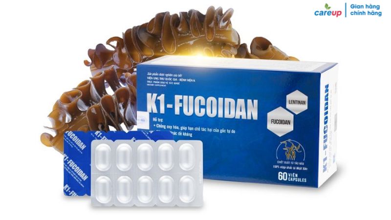 K1 Fucoidan có phải là thuốc không? K1 Fucoidan là thực phẩm bảo vệ sức khỏe